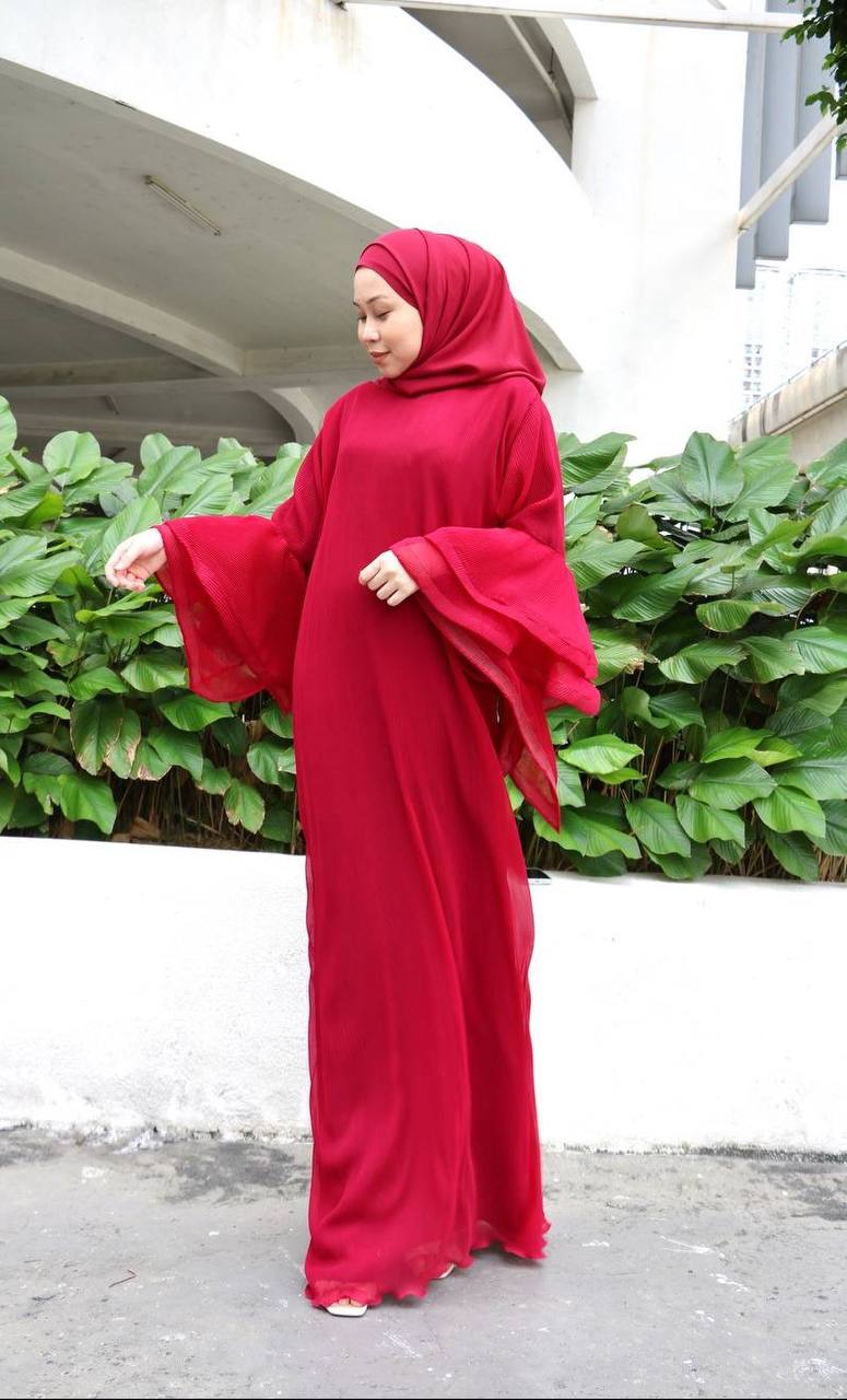 Alina Kaftan in Maroon - FREESIZE