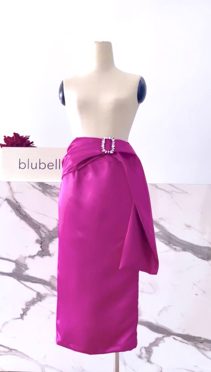SKIRT SURI IN FUSHIA PINK