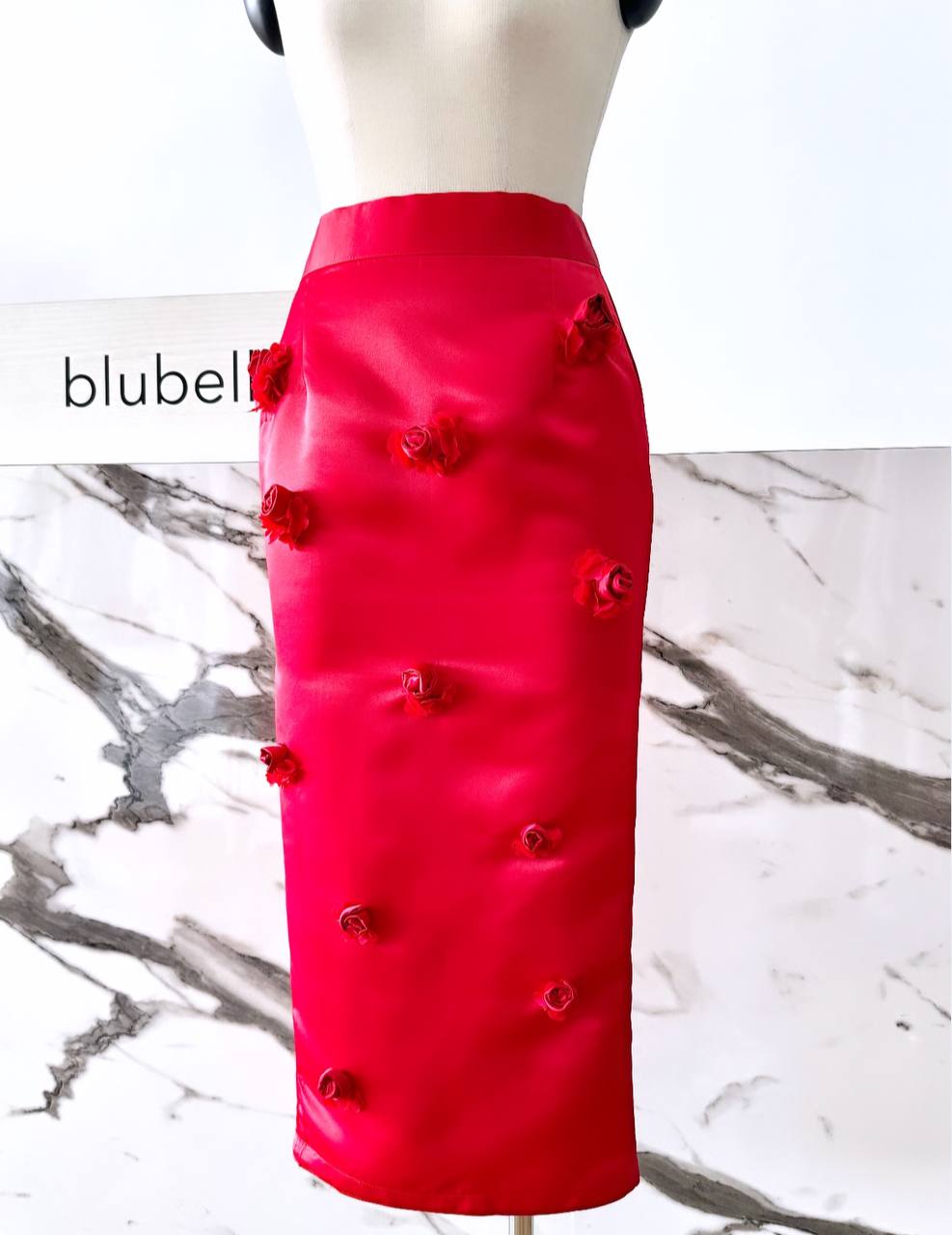 SKIRT ROSE IN RED (PRE-ORDER)