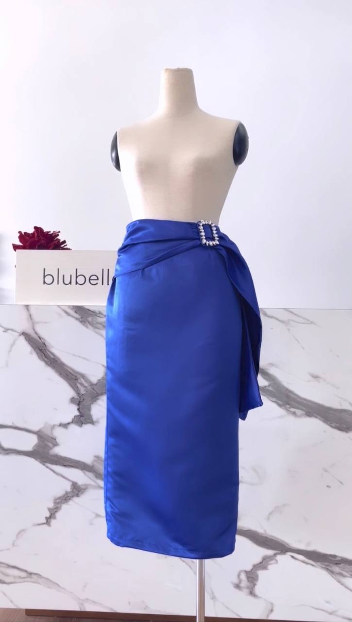 SKIRT SURI IN ROYAL BLUE