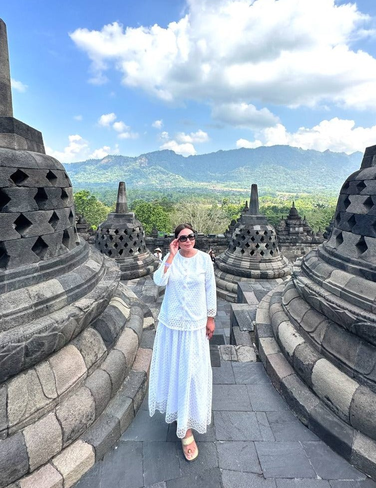 Indah Skirt in Off White