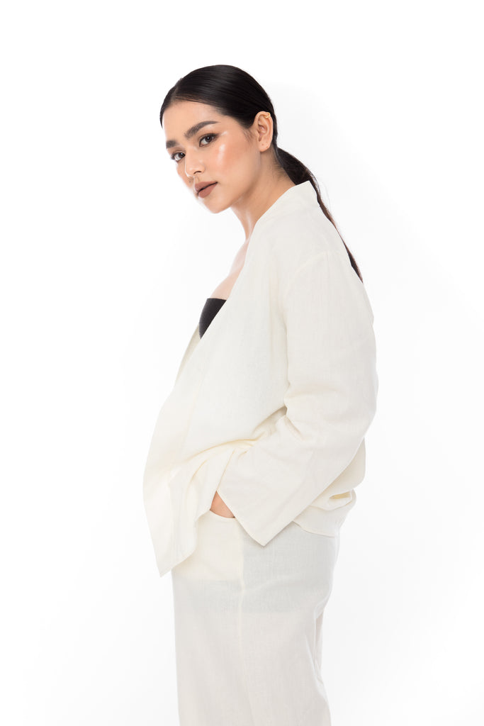 Asher Suit in Cream