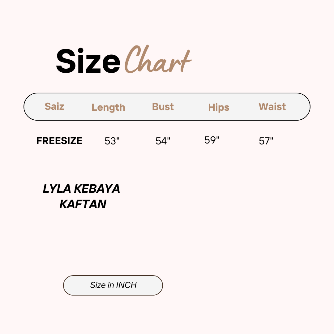 LYLA Kaftan in Dusty Purple - FREESIZE