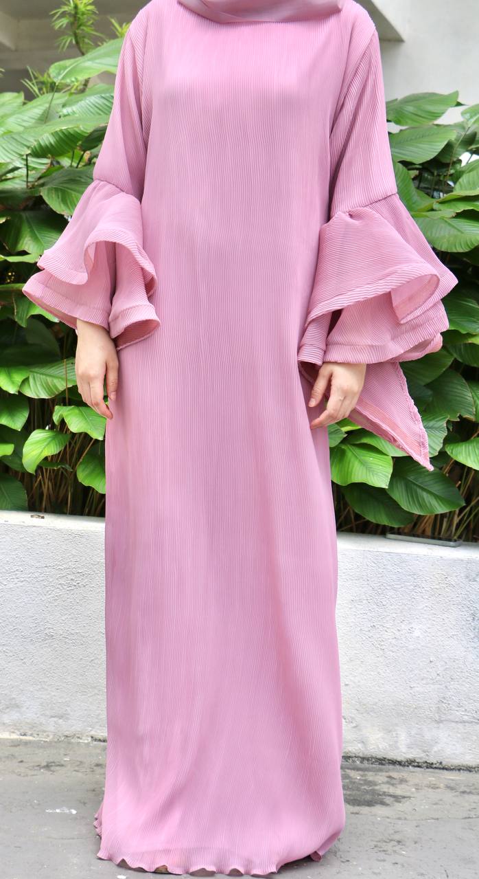 Alina Kaftan in Dusty Pink - FREESIZE