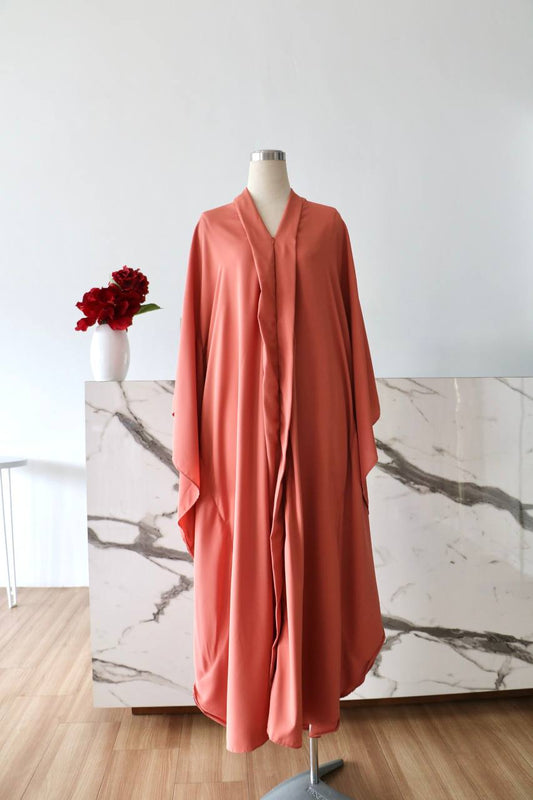 LYLA Kaftan in Salmon - FREESIZE