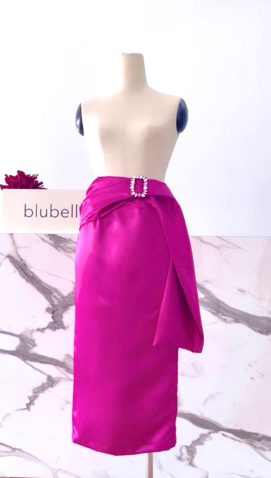 Skirt Suri in Fushia Pink